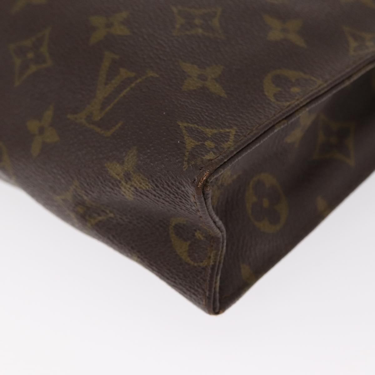 LOUIS VUITTON Monogram Poche Toilette 26 Pouch Vintage M47542 LV Auth am10519