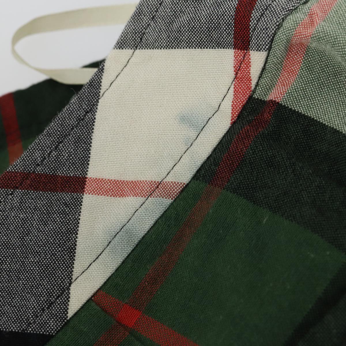 BURBERRY Nova Check Blue Label Pants Cotton 3 Set Beige Green black Auth am10552