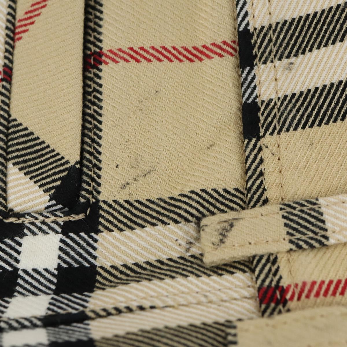 BURBERRY Nova Check Blue Label Pants Cotton 3 Set Beige Green black Auth am10552