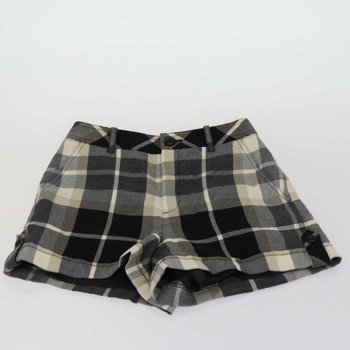 BURBERRY Nova Check Blue Label Pants Cotton 3 Set Beige Green black Auth am10552