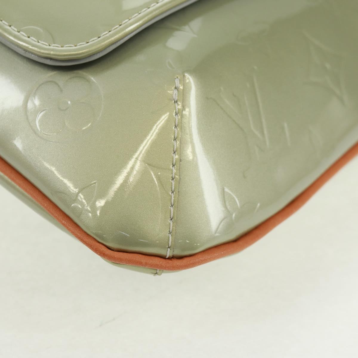 LOUIS VUITTON Monogram Vernis Thompson Street Bag Gris M91008 LV Auth am10567V