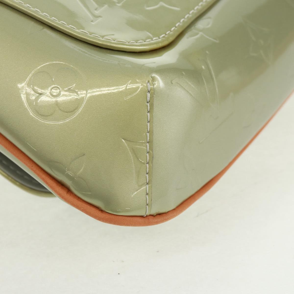 LOUIS VUITTON Monogram Vernis Thompson Street Bag Gris M91008 LV Auth am10567V