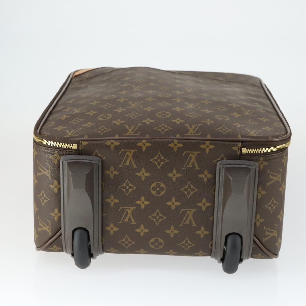 LOUIS VUITTON Monogram Pegas 45 Suitcase M23293 LV Auth am10575V