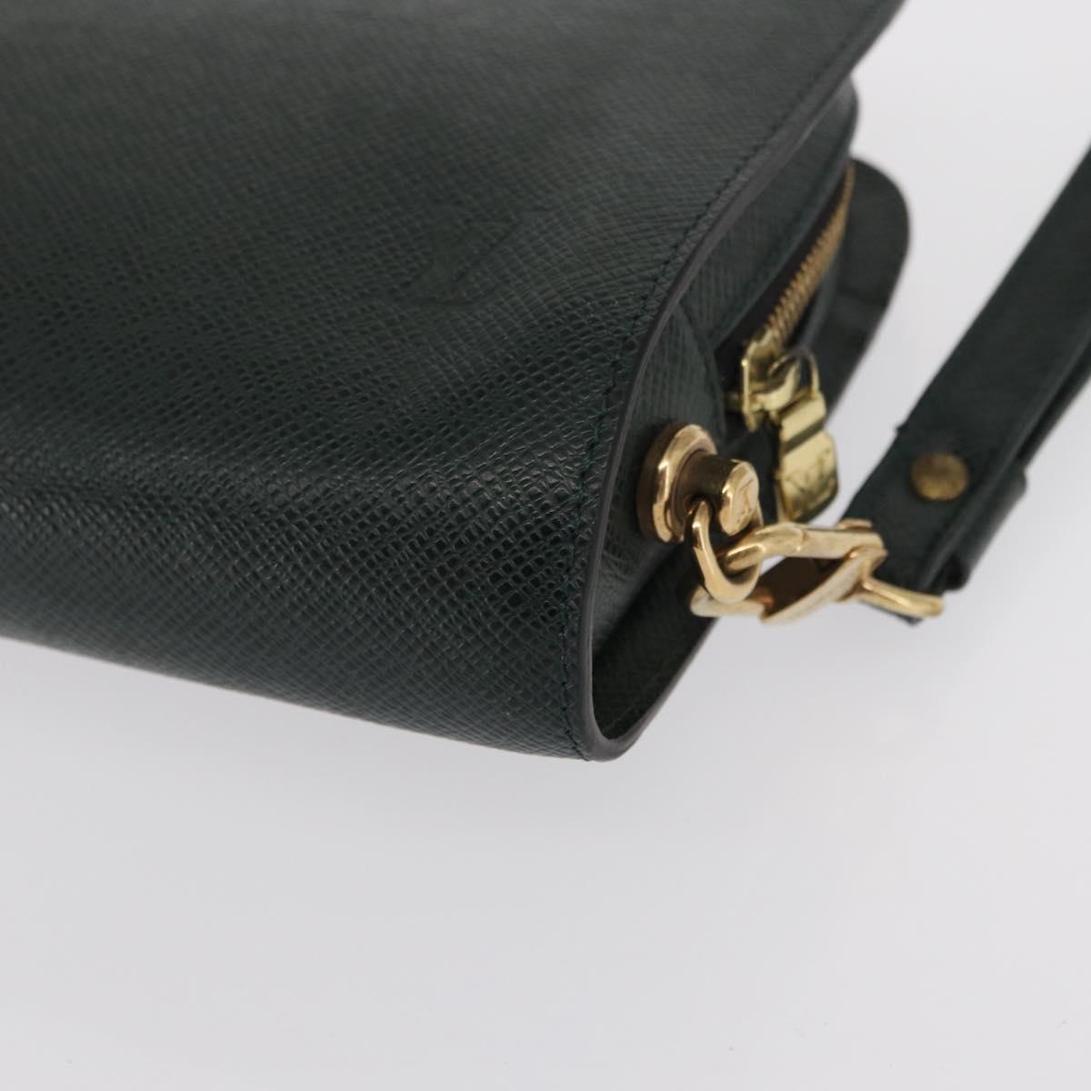 LOUIS VUITTON Taiga Baikal Clutch Bag Epicea M30184 LV Auth am10582