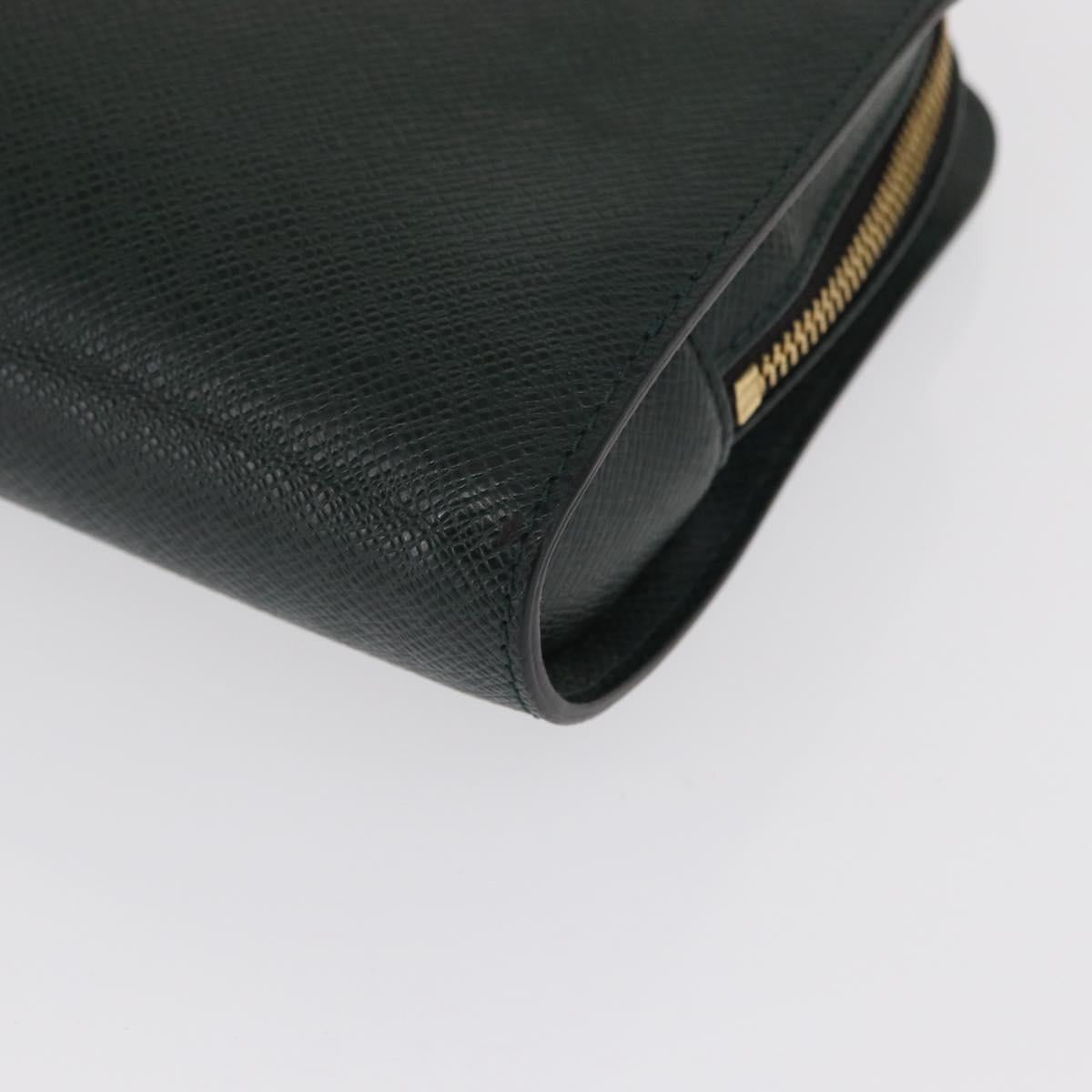 LOUIS VUITTON Taiga Baikal Clutch Bag Epicea M30184 LV Auth am10582