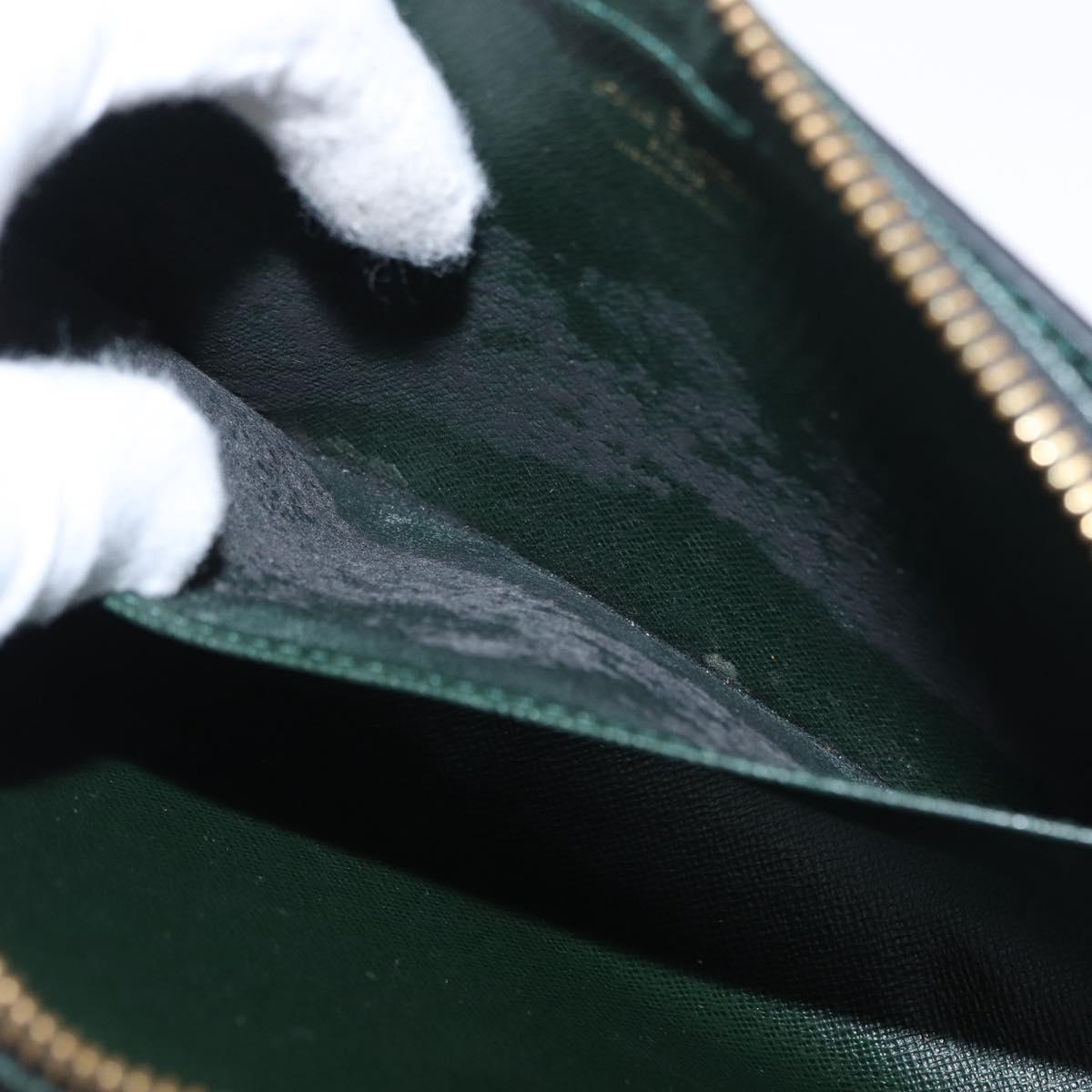 LOUIS VUITTON Taiga Baikal Clutch Bag Epicea M30184 LV Auth am10582