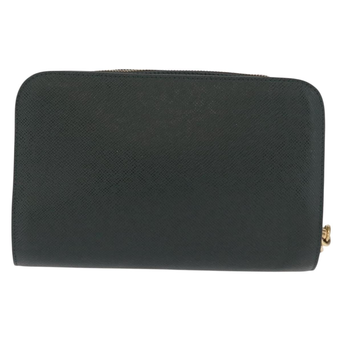 LOUIS VUITTON Taiga Baikal Clutch Bag Epicea M30184 LV Auth am10582