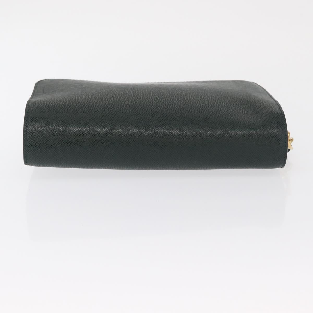 LOUIS VUITTON Taiga Baikal Clutch Bag Epicea M30184 LV Auth am10582