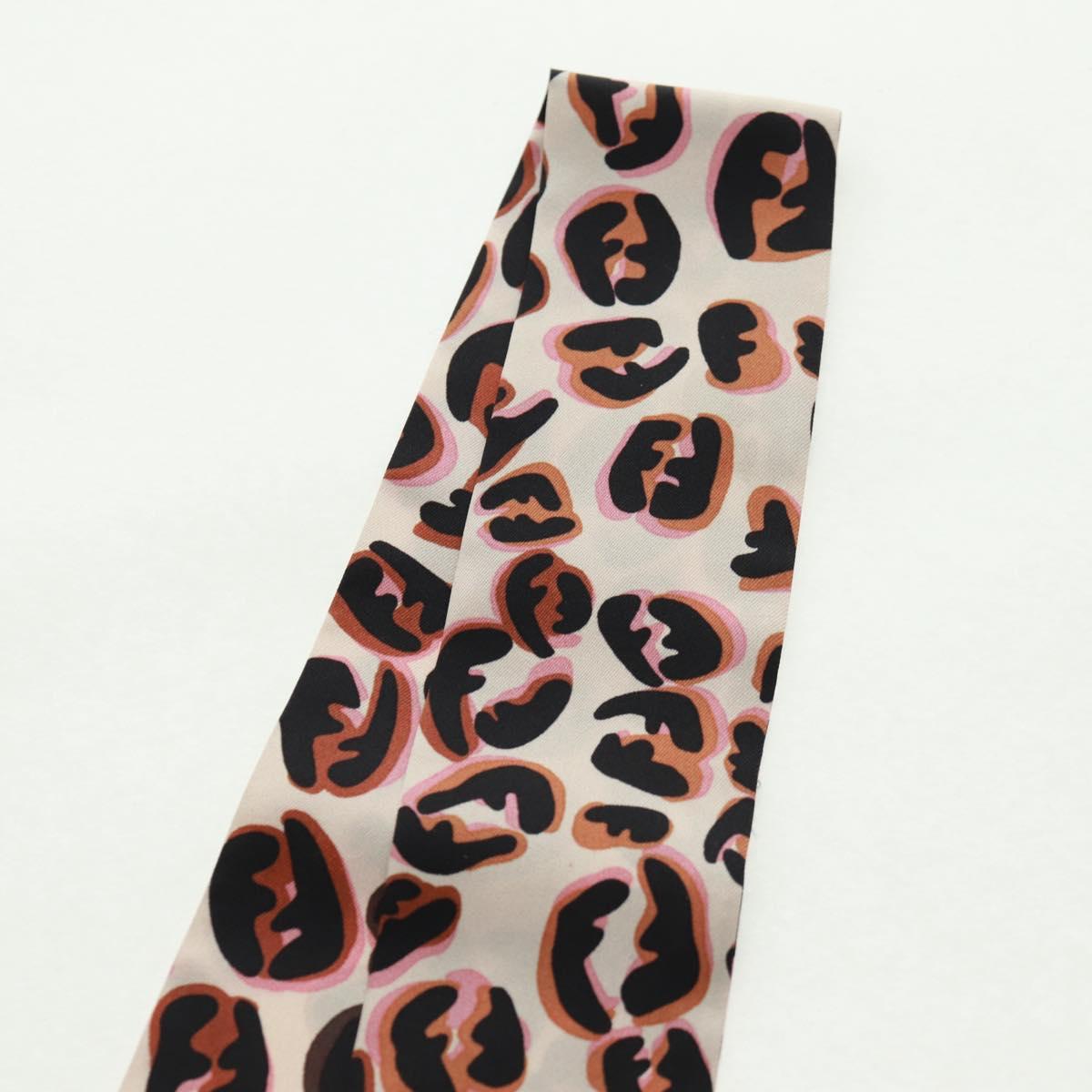 FENDI Scarf Silk Multicolor Auth am10621V