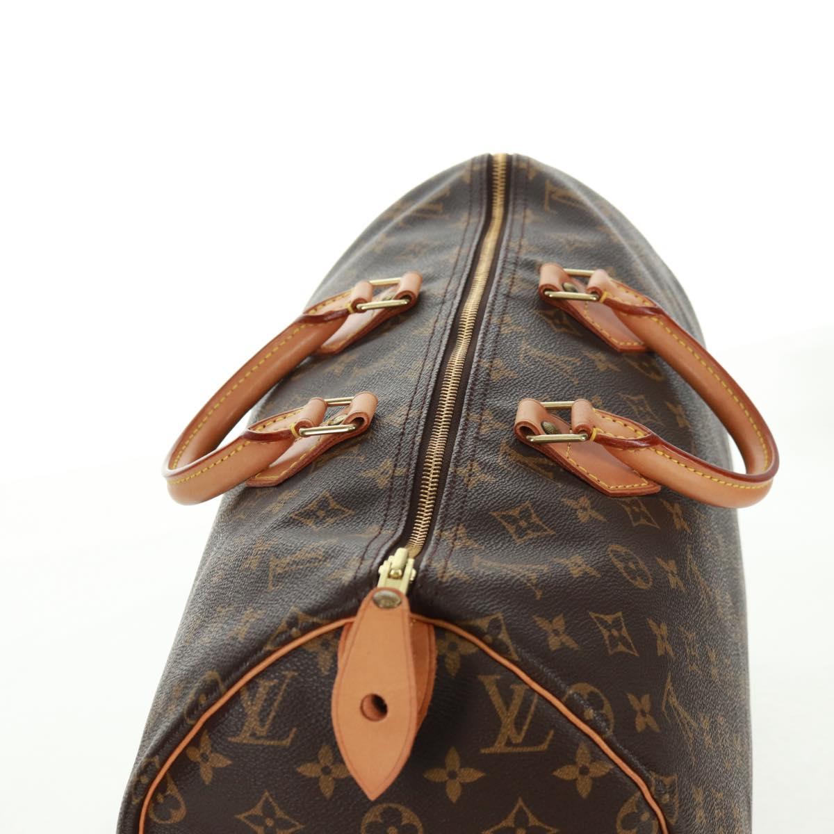 LOUIS VUITTON Monogram Speedy 40 Hand Bag M41522 LV Auth am10626V