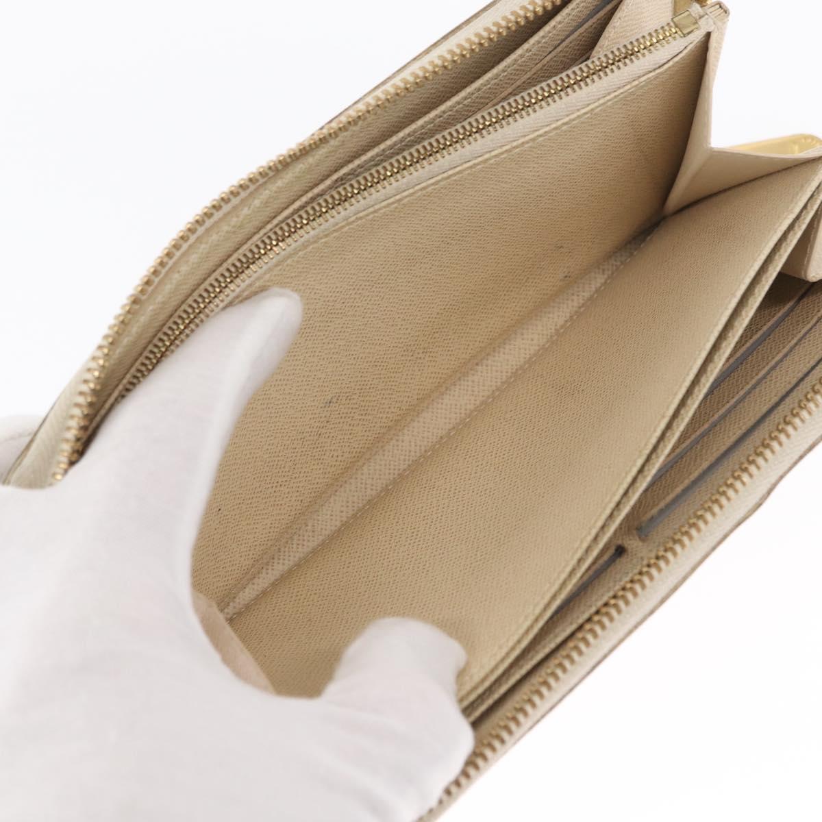 LOUIS VUITTON Damier Azur Zippy Wallet Long Wallet N60019 LV Auth am10637