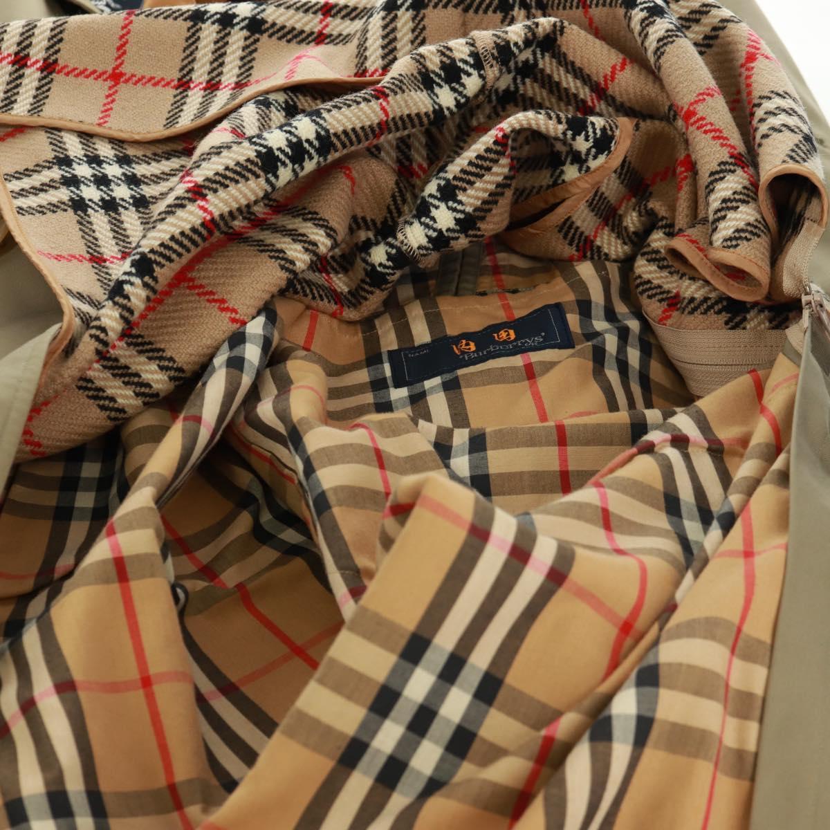 Burberrys trench coat Jacket cotton Beige Auth am10648