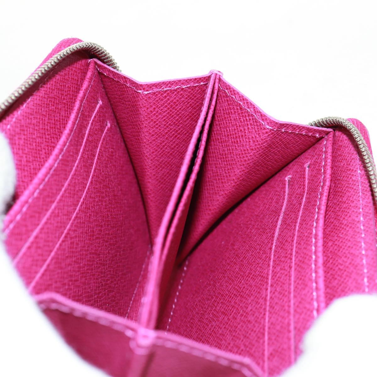 LOUIS VUITTON Epi Zippy Coin Purse Coin Purse Fuchsia M60383 LV Auth am10652V