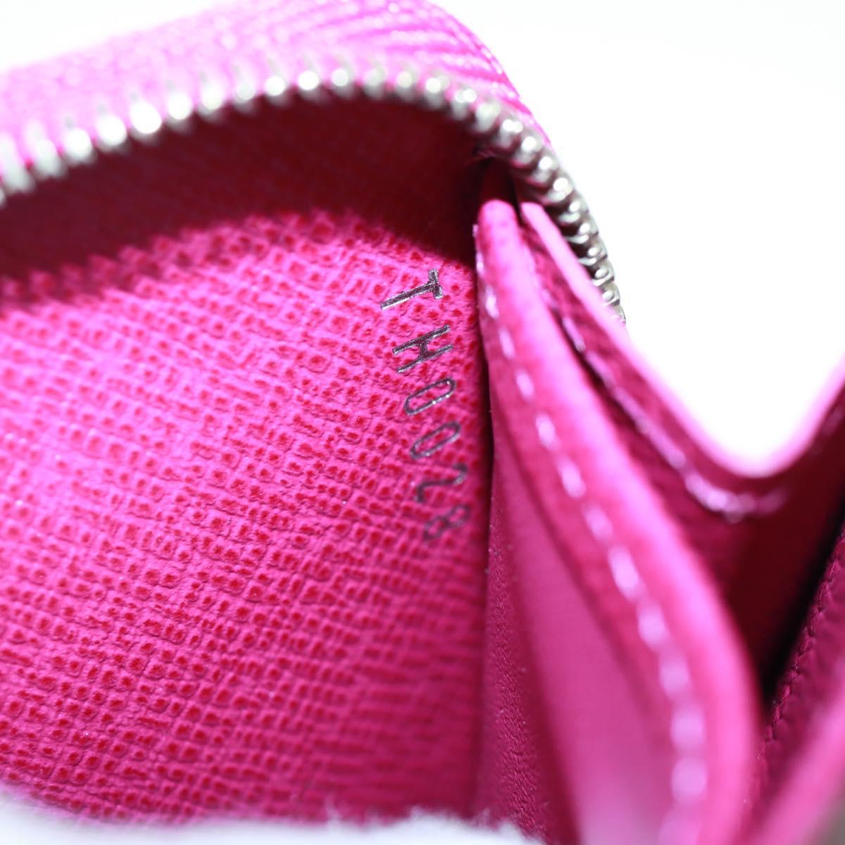 LOUIS VUITTON Epi Zippy Coin Purse Coin Purse Fuchsia M60383 LV Auth am10652V