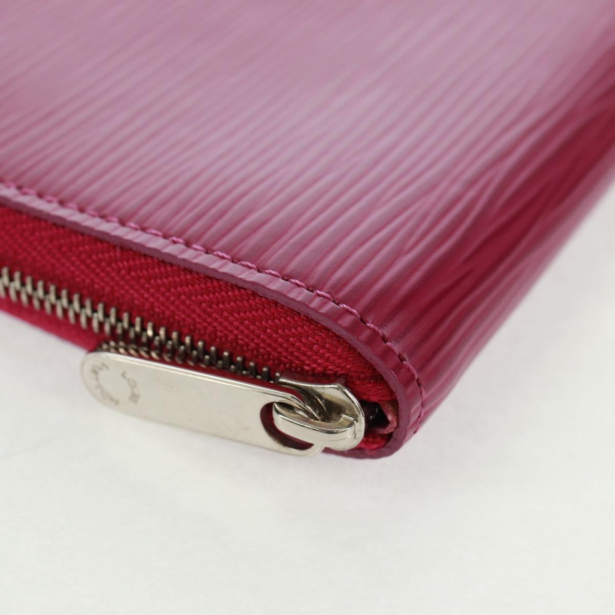 LOUIS VUITTON Epi Zippy Coin Purse Coin Purse Fuchsia M60383 LV Auth am10652V