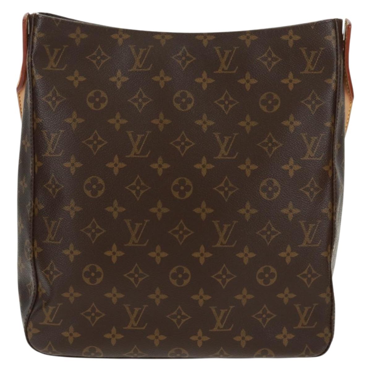 LOUIS VUITTON Monogram Looping GM Shoulder Bag M51145 LV Auth am10682SAV