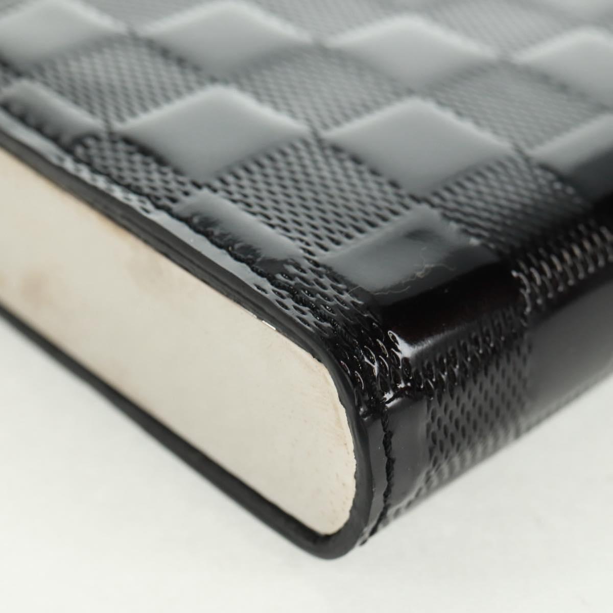 LOUIS VUITTON Damier Vernis Ange GM Hand Bag Black M92103 LV Auth am10703V