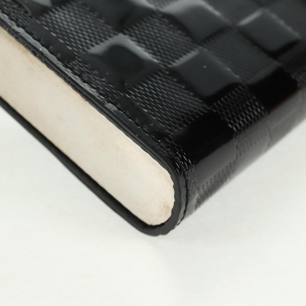 LOUIS VUITTON Damier Vernis Ange GM Hand Bag Black M92103 LV Auth am10703V