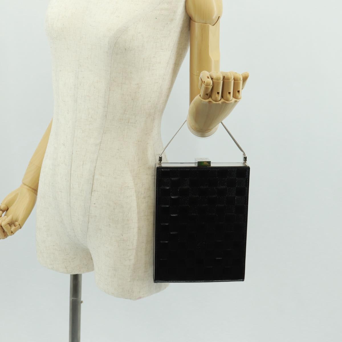 LOUIS VUITTON Damier Vernis Ange GM Hand Bag Black M92103 LV Auth am10703V