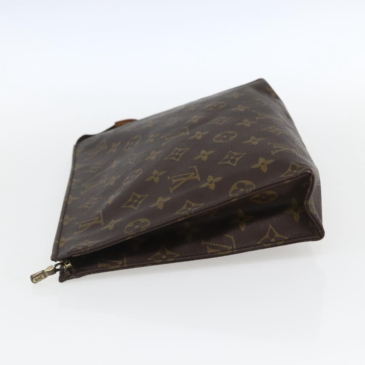 LOUIS VUITTON Monogram Poche Toilette 26 Pouch M47542 LV Auth am10716