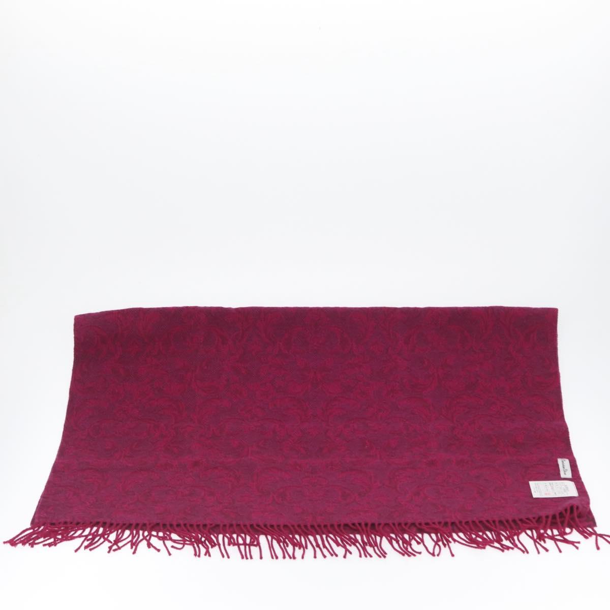 Christian Dior Kneeling blanket Wool Purple Auth am10729