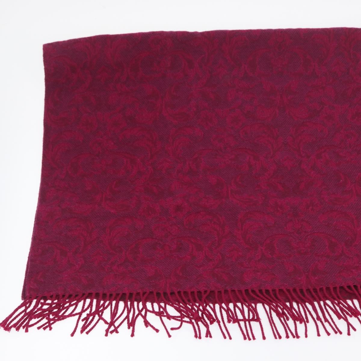 Christian Dior Kneeling blanket Wool Purple Auth am10729