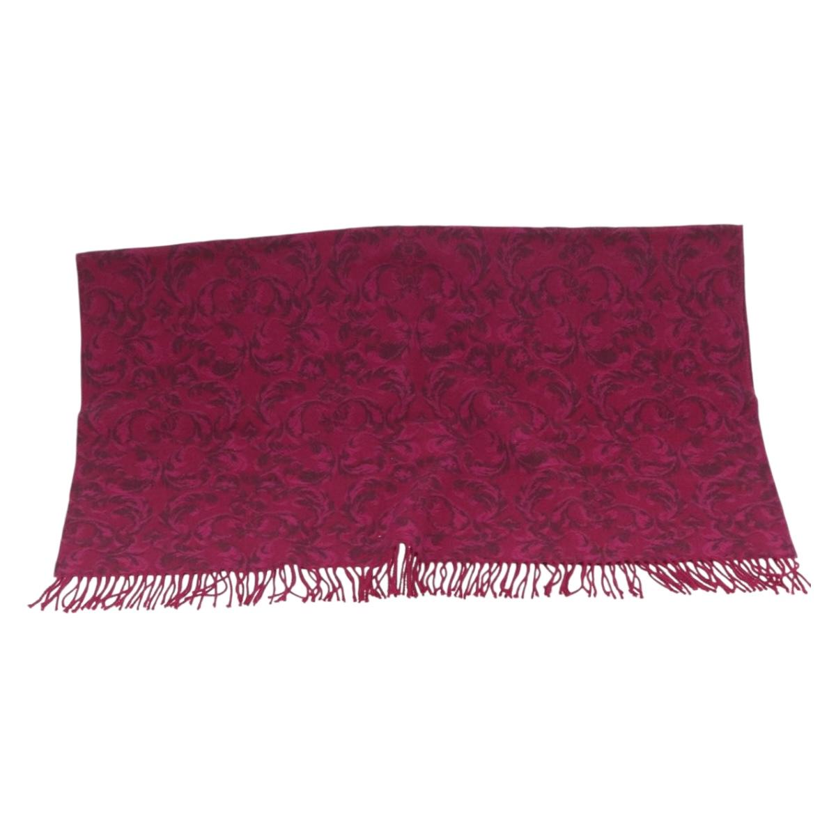 Christian Dior Kneeling blanket Wool Purple Auth am10729