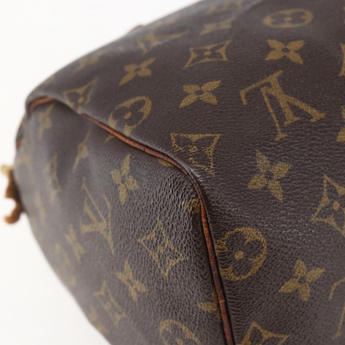 LOUIS VUITTON Monogram Speedy 25 Hand Bag M41528 LV Auth am10738A