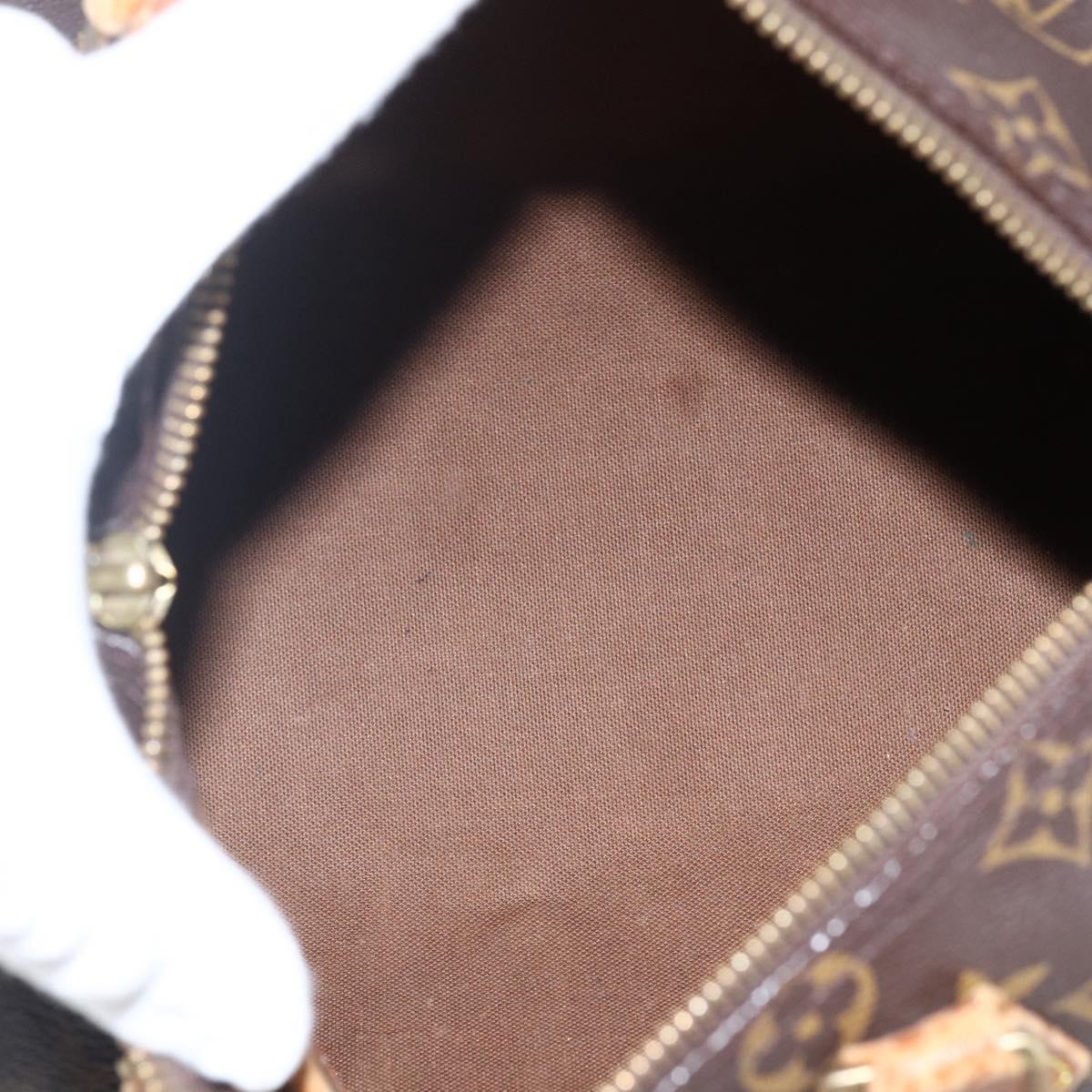 LOUIS VUITTON Monogram Speedy 25 Hand Bag M41528 LV Auth am10738A