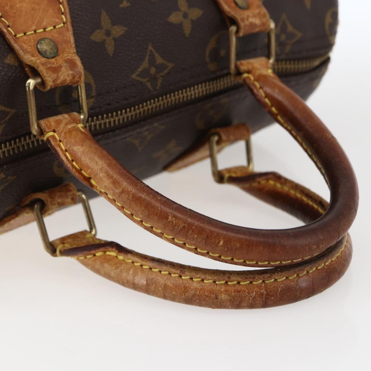 LOUIS VUITTON Monogram Speedy 25 Hand Bag M41528 LV Auth am10738A