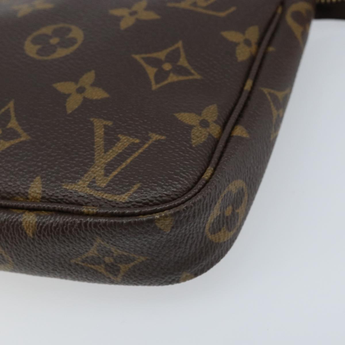 LOUIS VUITTON Monogram Pochette Accessoires Pouch M51980 LV Auth am10741V