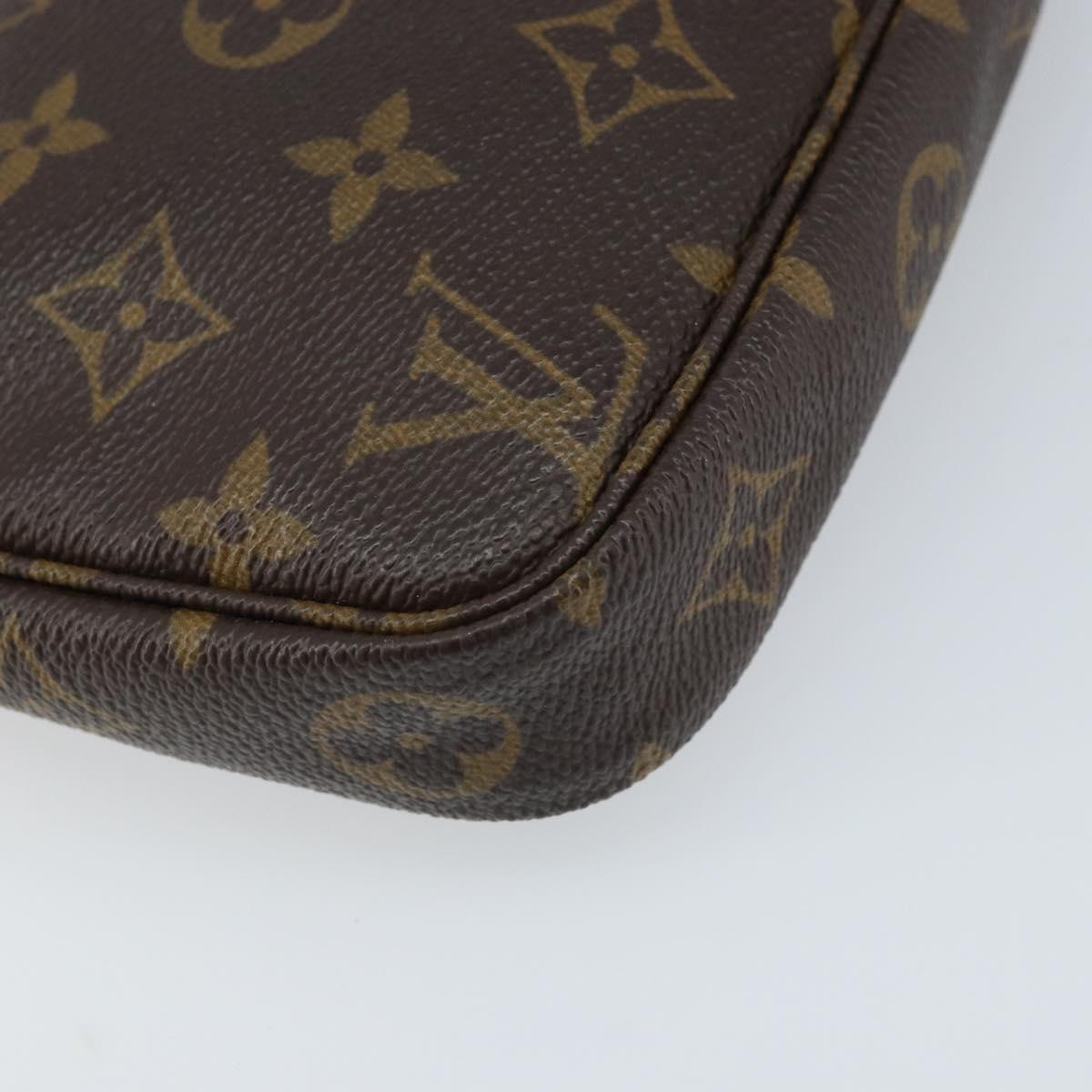 LOUIS VUITTON Monogram Pochette Accessoires Pouch M51980 LV Auth am10741V