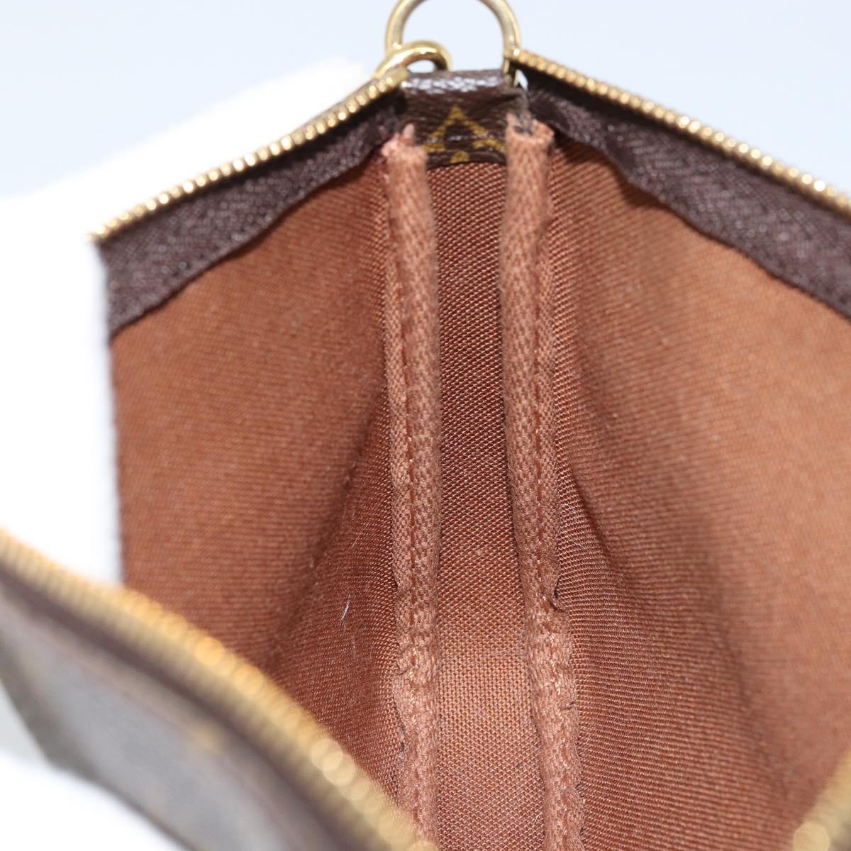 LOUIS VUITTON Monogram Pochette Accessoires Pouch M51980 LV Auth am10741V