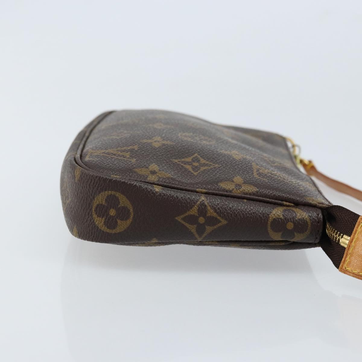 LOUIS VUITTON Monogram Pochette Accessoires Pouch M51980 LV Auth am10741V