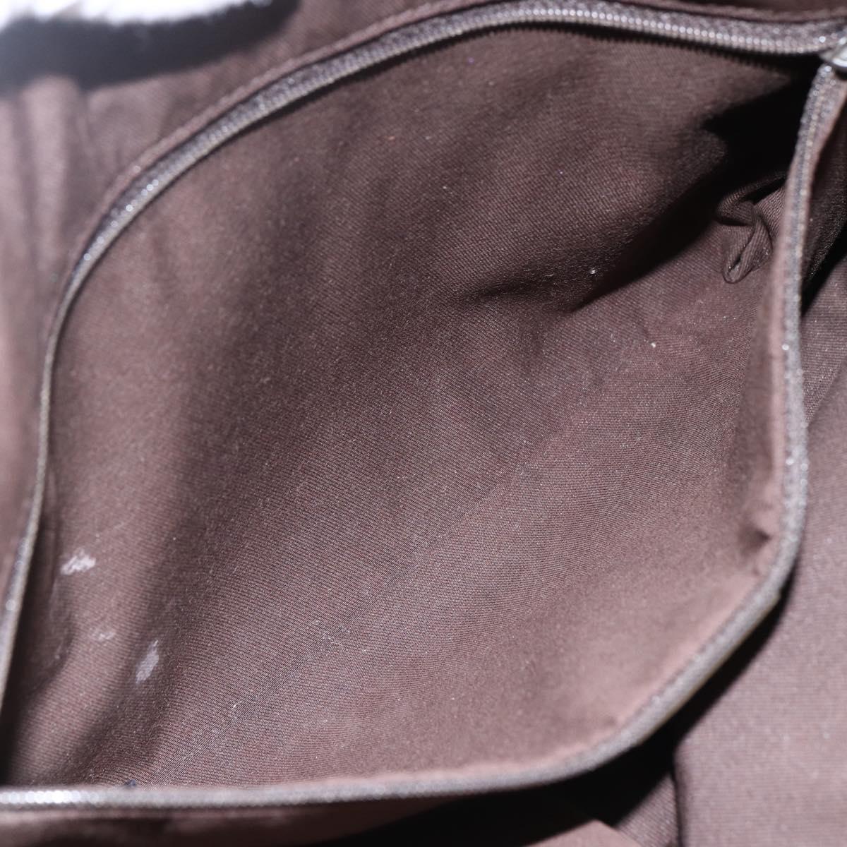 GUCCI GG Canvas Tote Bag Beige Gold 141470 Auth am10802