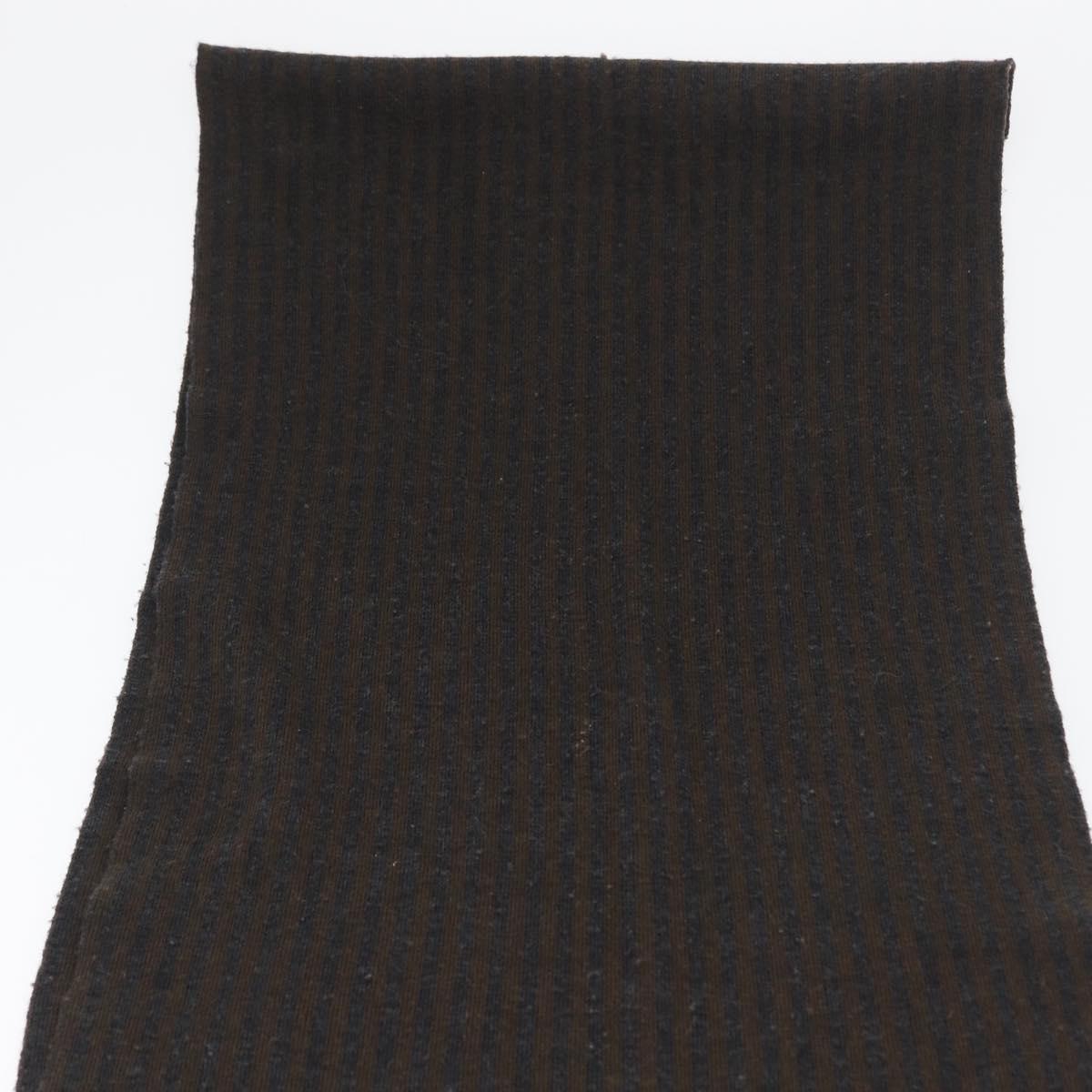 FENDI Zucca Scarf Wool Brown Auth am10811