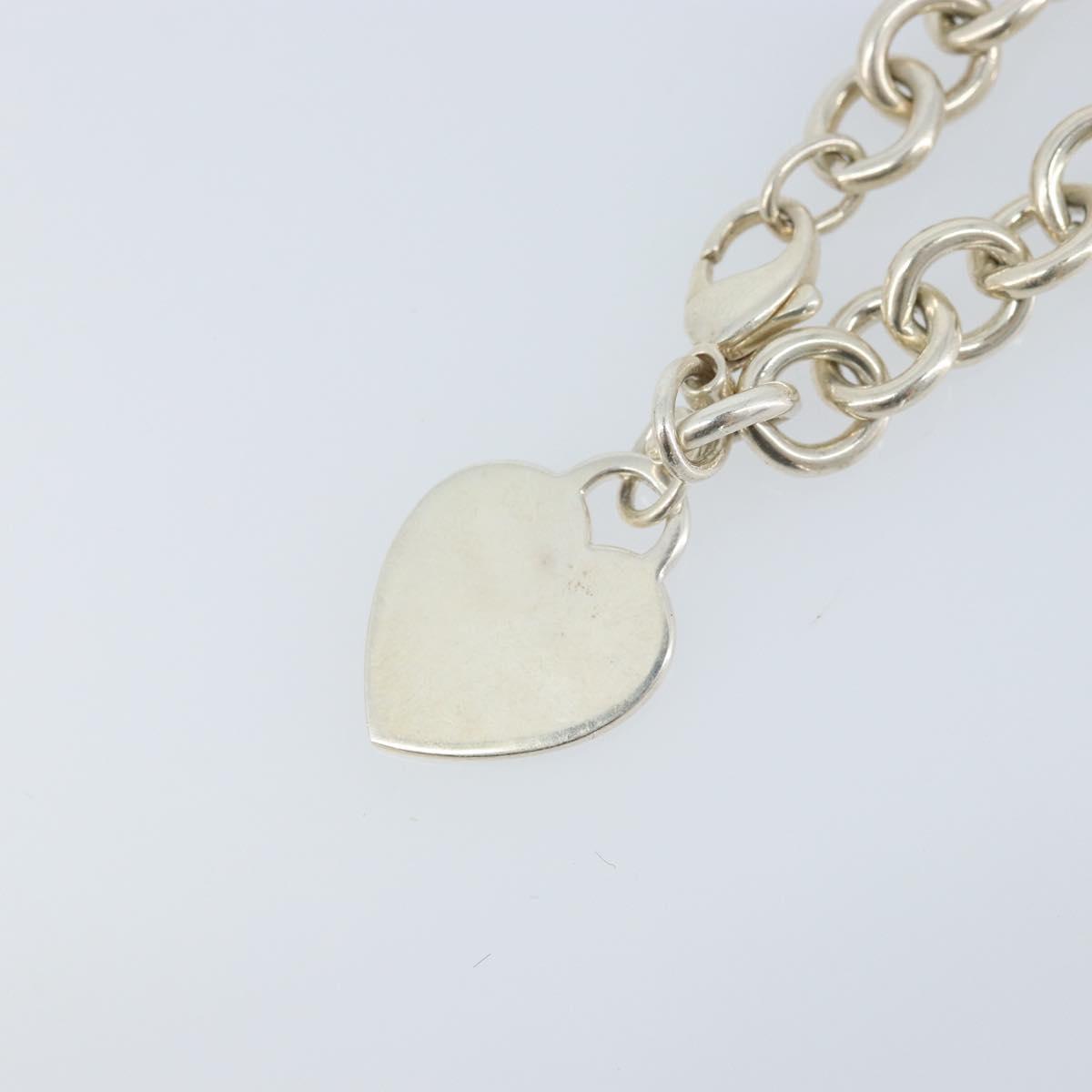 TIFFANY&Co. Return To Heart Bracelet Ag925 Silver Auth am10830V