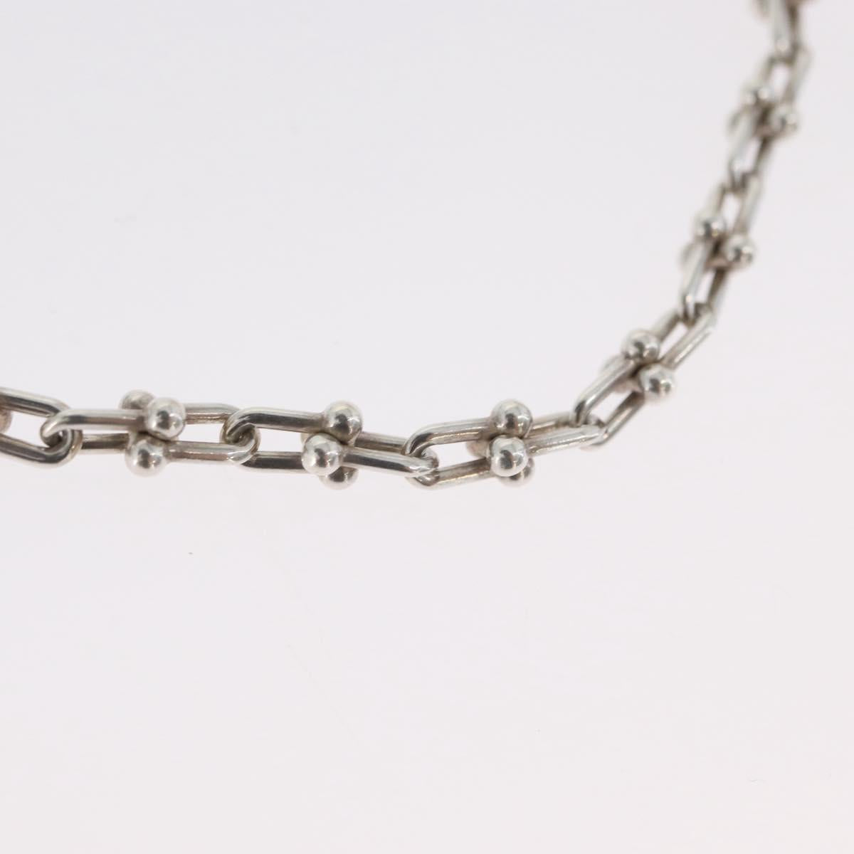 TIFFANY&Co. Hardware Microlink Bracelet Bracelet Ag925 Silver Auth am10846SAV