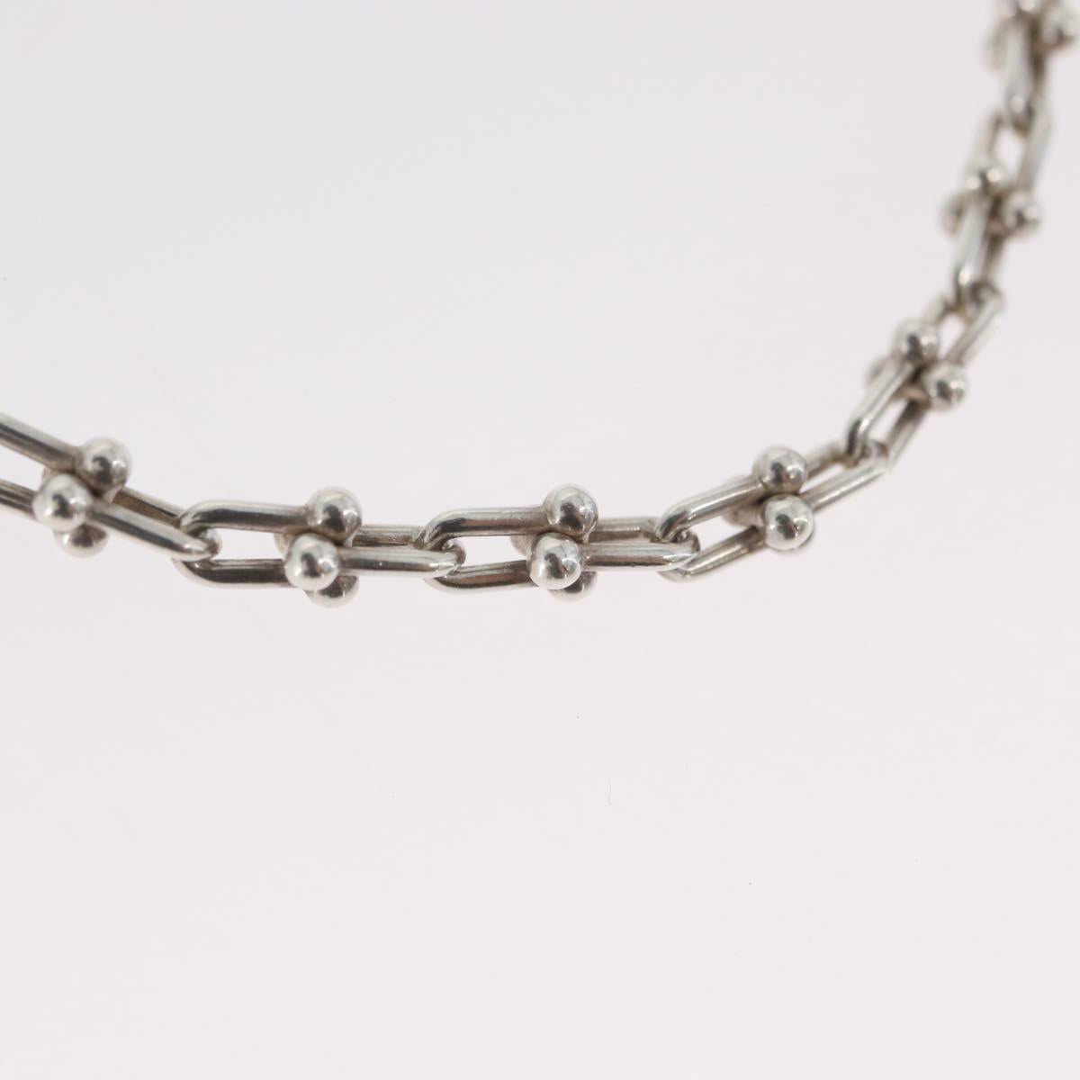 TIFFANY&Co. Hardware Microlink Bracelet Bracelet Ag925 Silver Auth am10846SAV