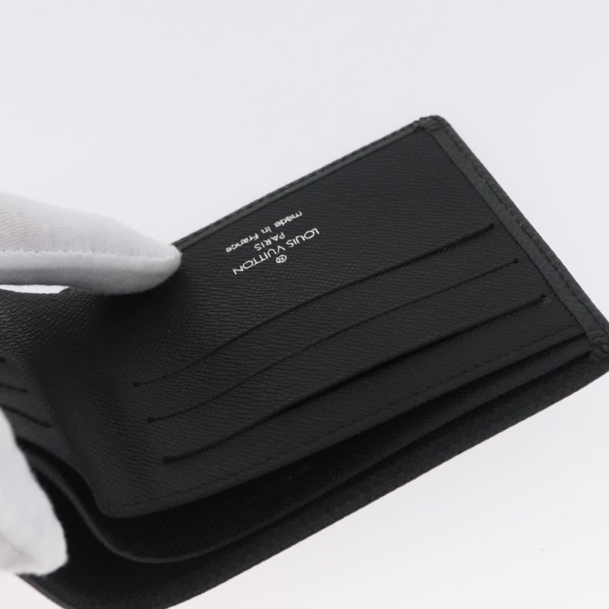 LOUIS VUITTON Taiga Porte Billets 6 Cartes Crdit Wallet M30482 Auth am10848V