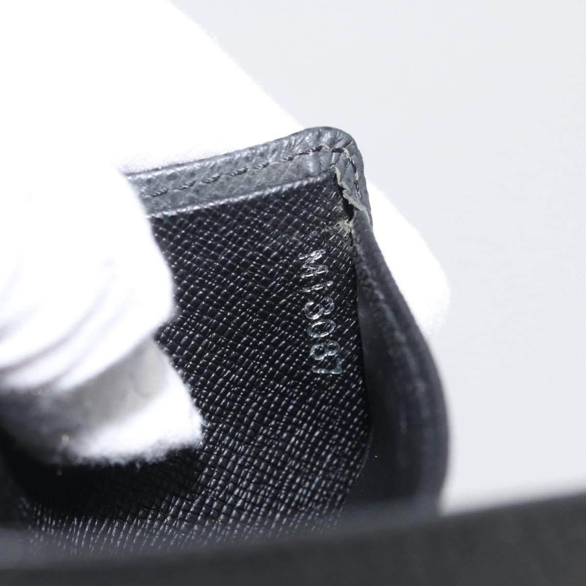 LOUIS VUITTON Taiga Porte Billets 6 Cartes Crdit Wallet M30482 Auth am10848V