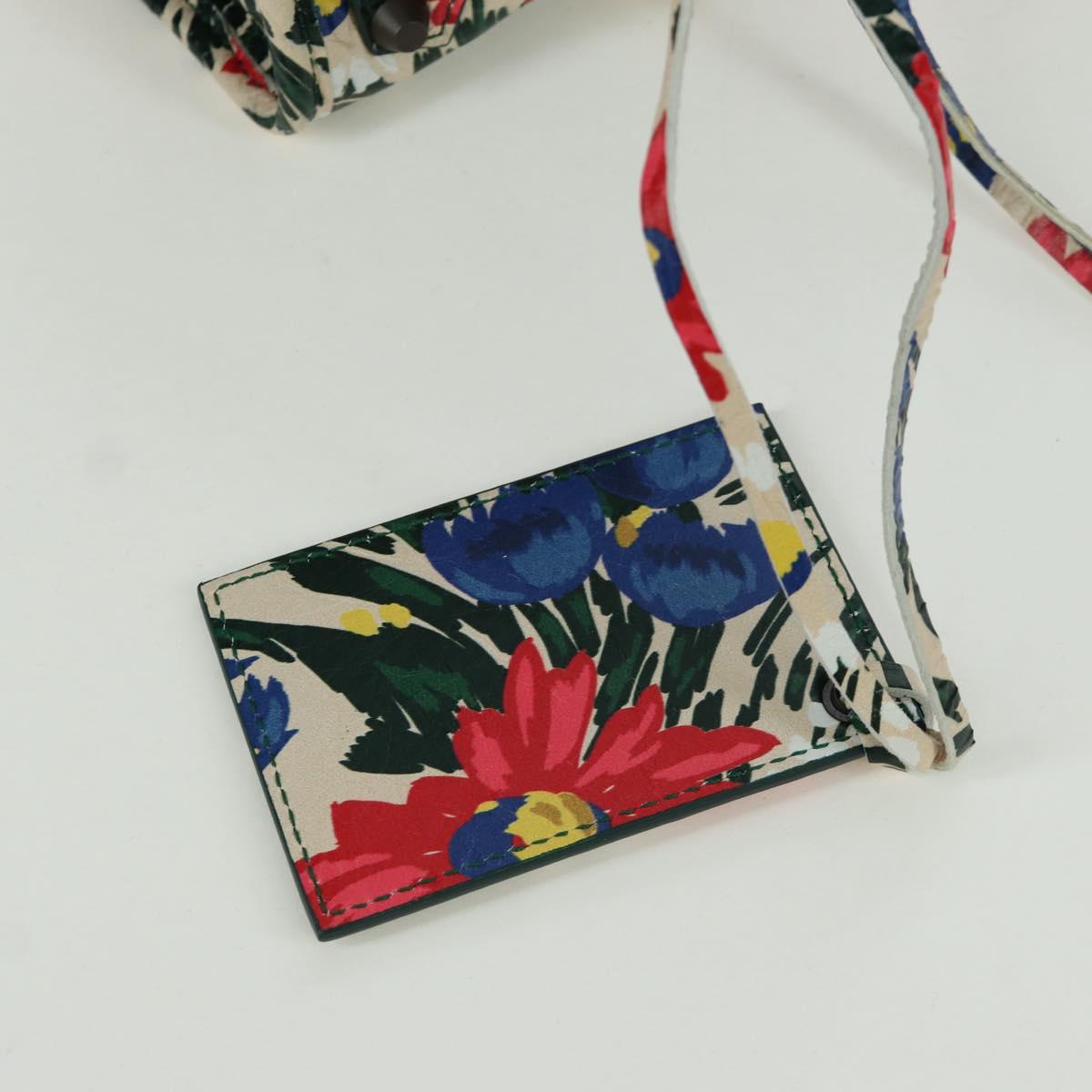 BALENCIAGA Floral The City Bag Leather 2way Multicolor 173084 Auth am10850SAV