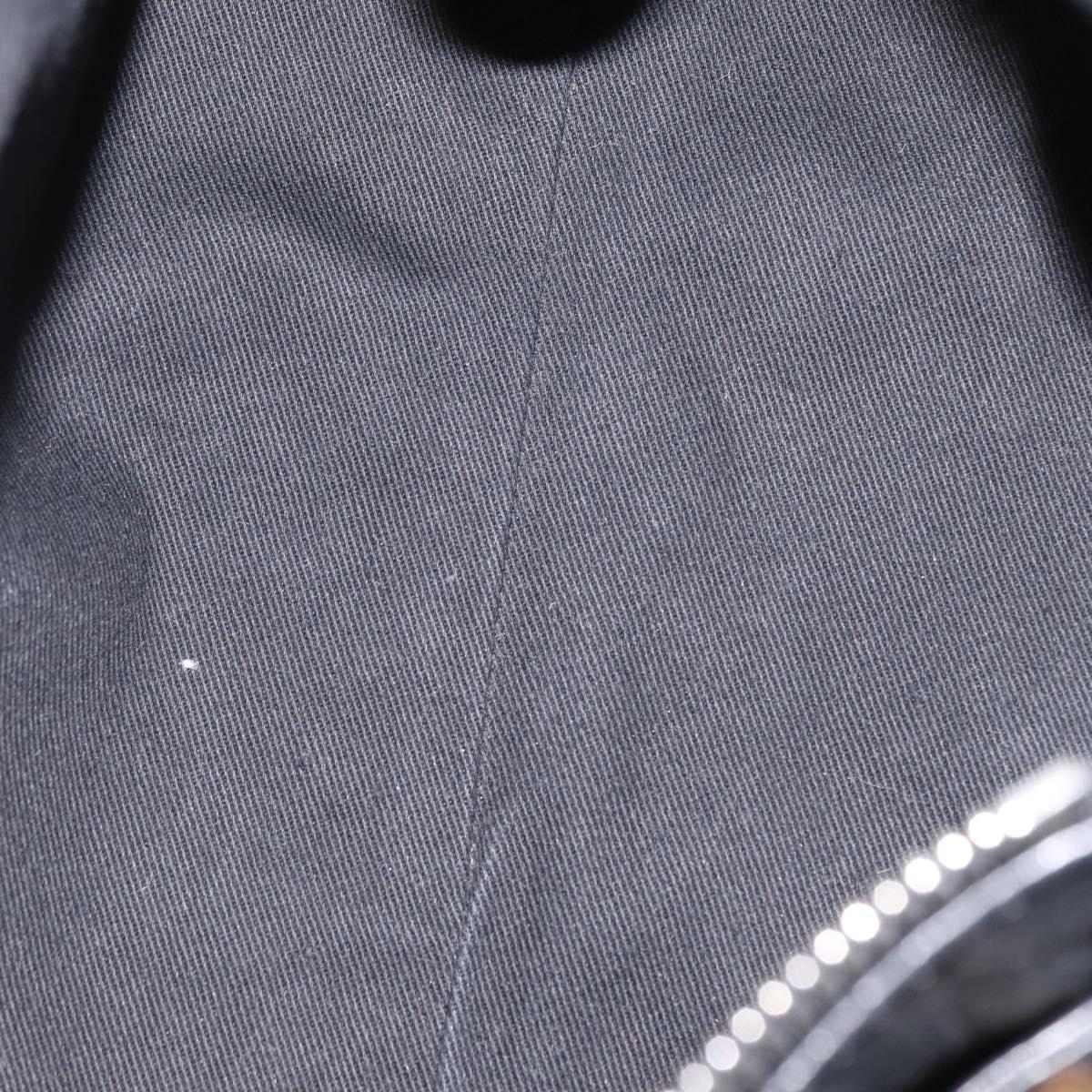 Chloe Paddington Hand Bag Leather Black Gold Silver Auth am10860SAV