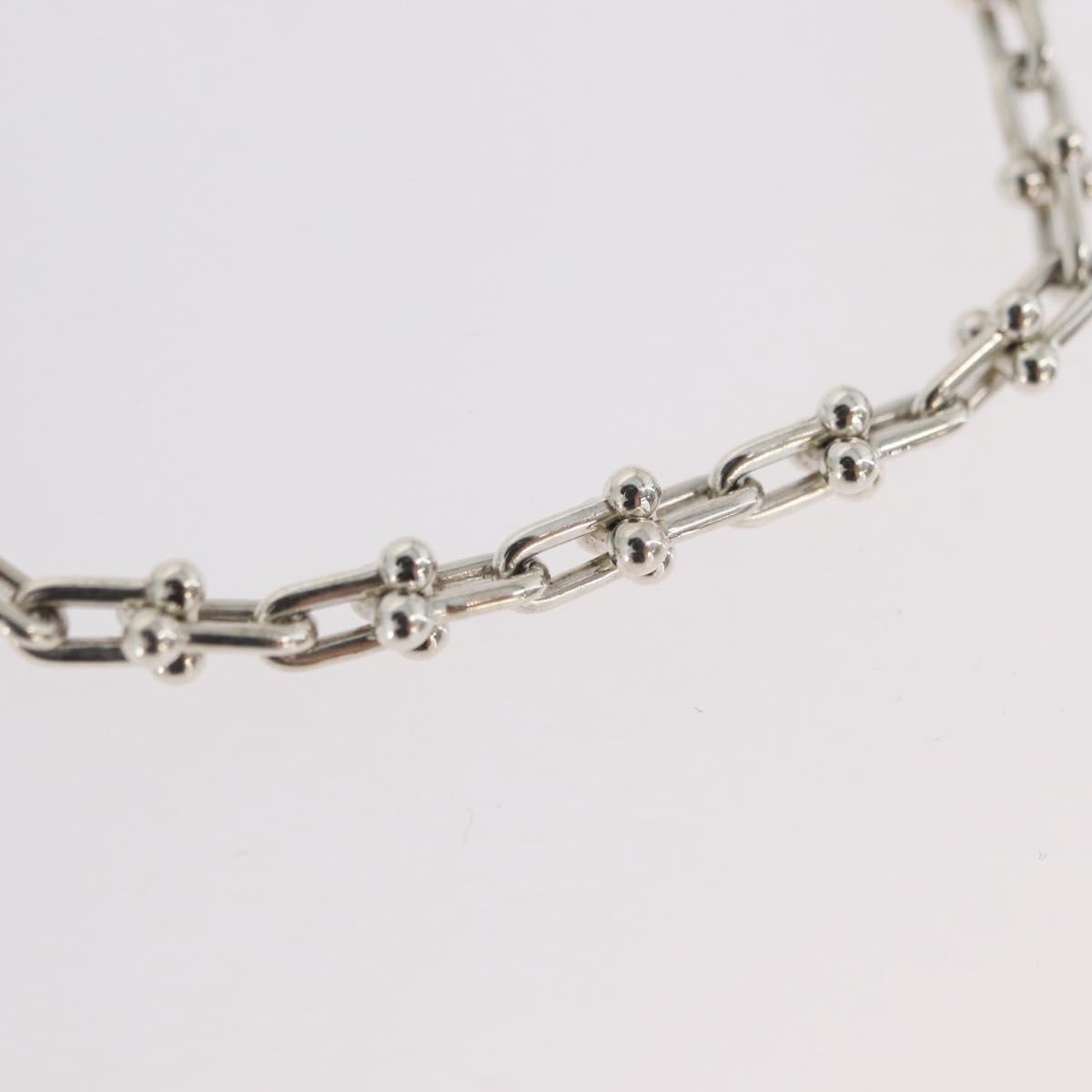 TIFFANY&Co. Hardware Microlink Bracelet Bracelet Ag925 Silver Auth am10867SAV