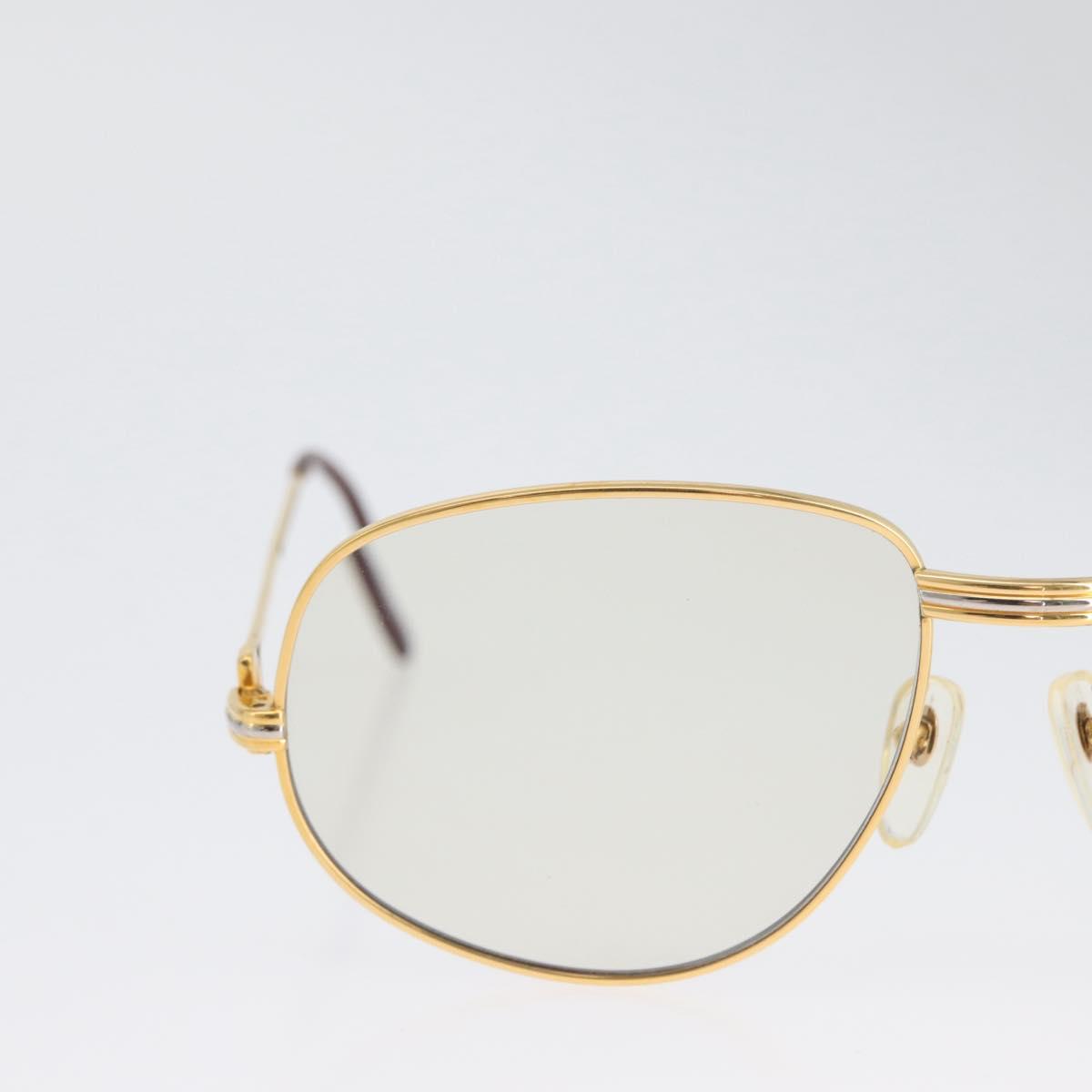 CARTIER Trinity Glasses metal Gold Tone Auth am10917