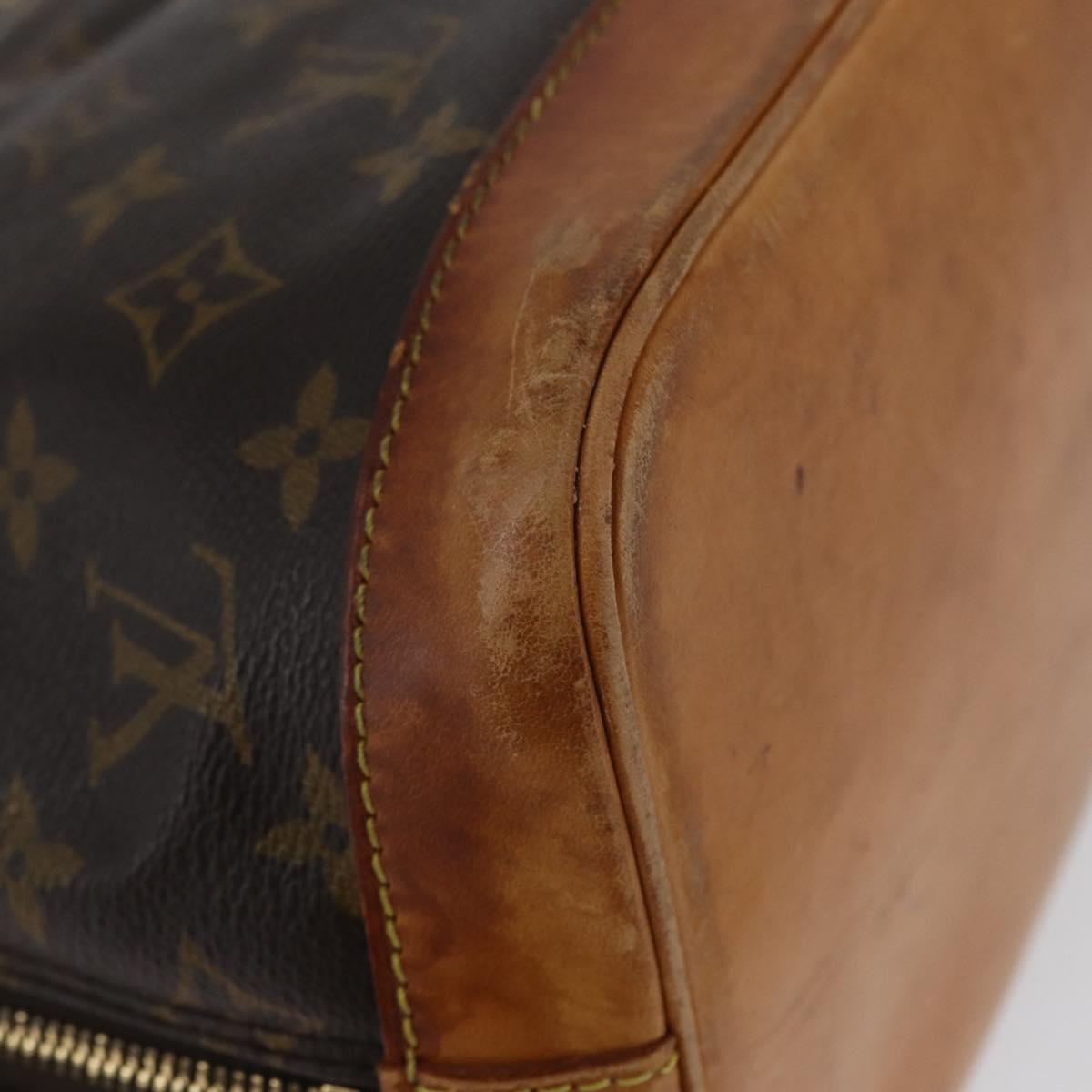 LOUIS VUITTON Monogram Alma Hand Bag M51130 LV Auth am10936