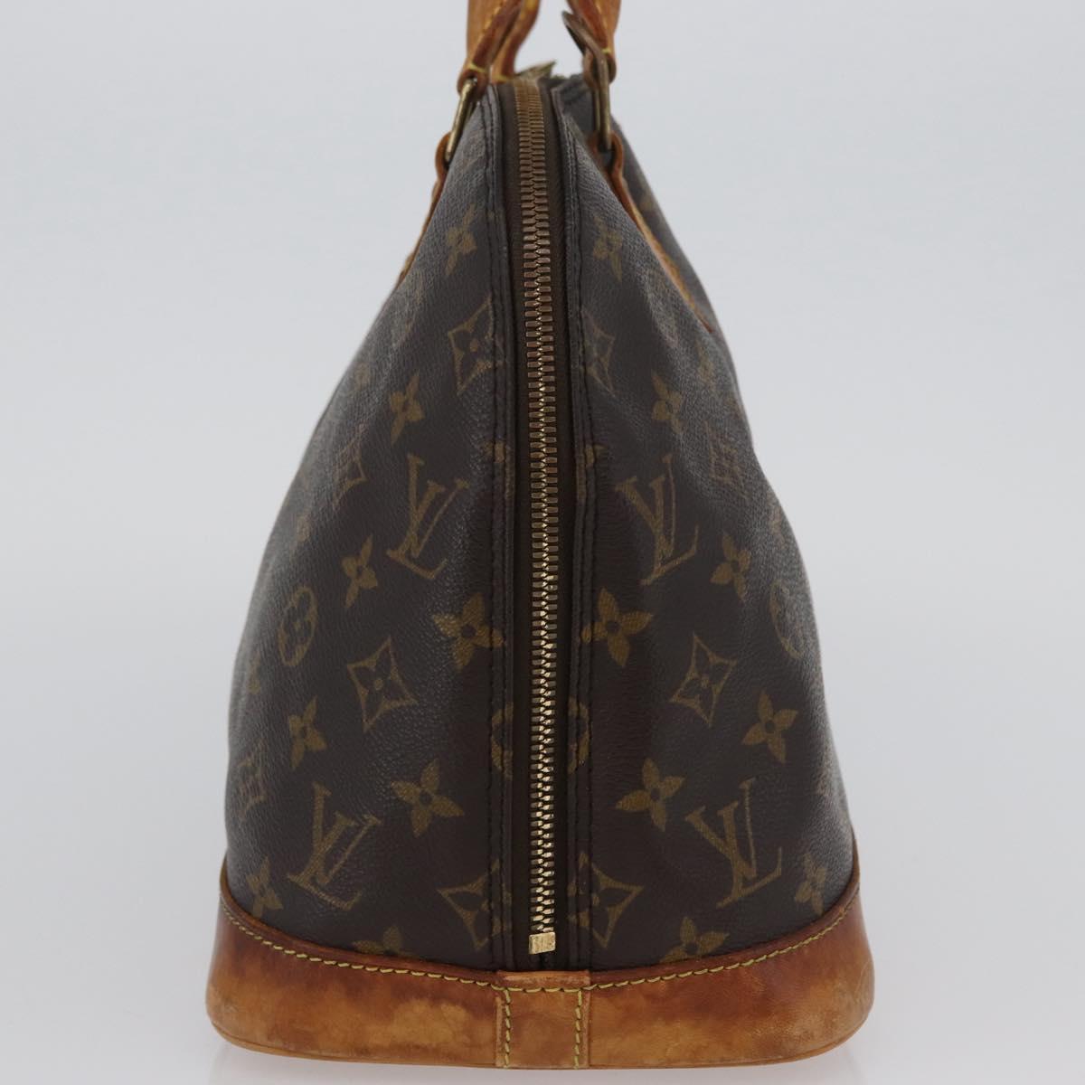 LOUIS VUITTON Monogram Alma Hand Bag M51130 LV Auth am10936