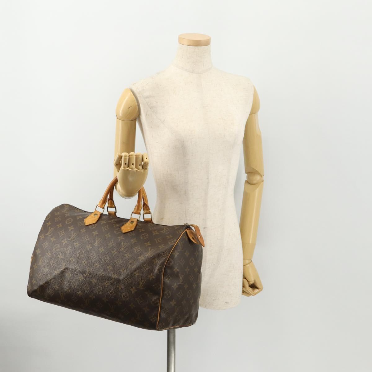 LOUIS VUITTON Monogram Speedy 40 Hand Bag M41522 LV Auth am10938