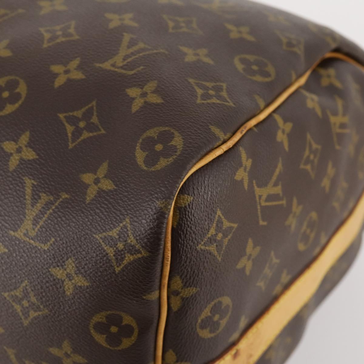 LOUIS VUITTON Monogram Keepall Bandouliere 50 Boston Bag M41416 LV Auth am10944
