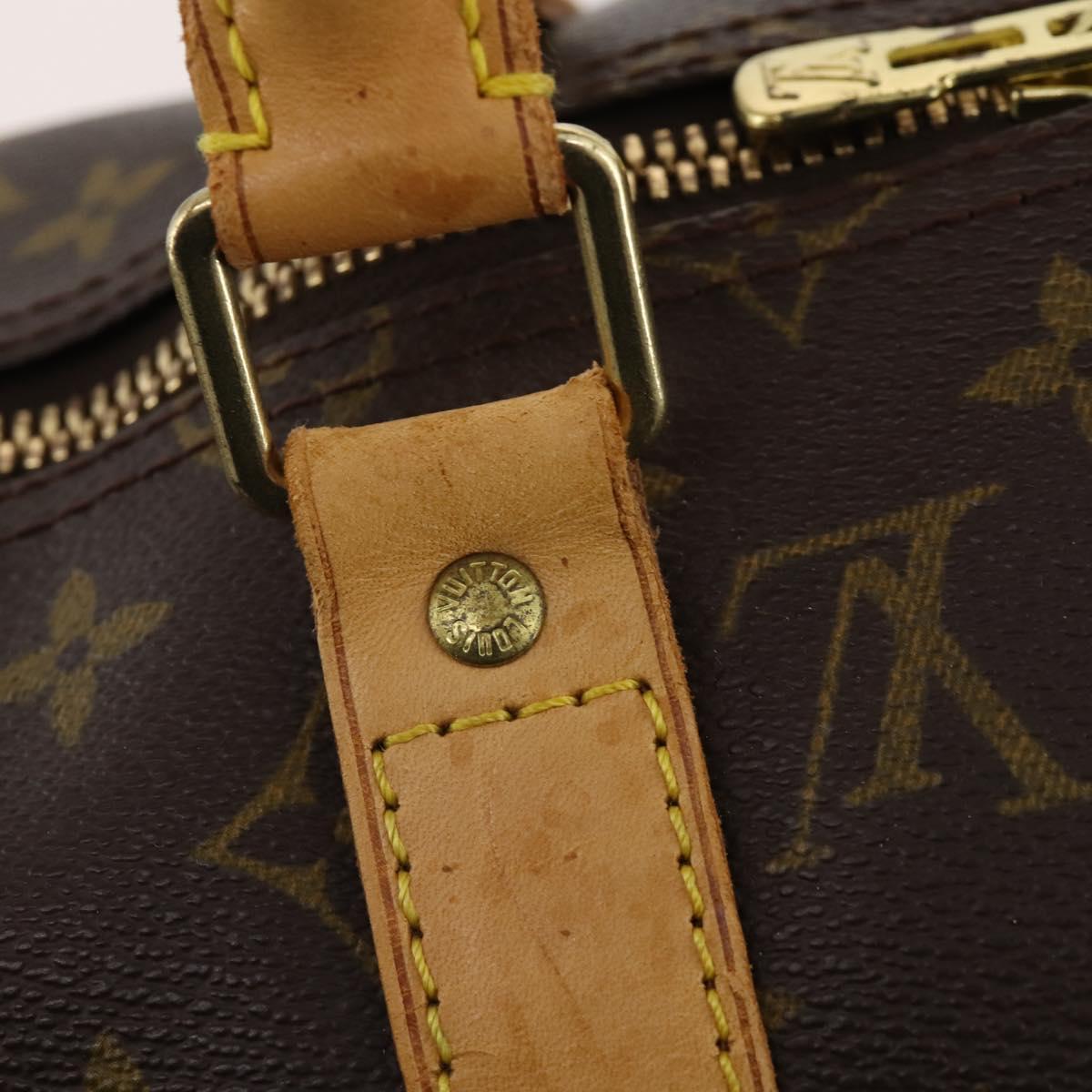 LOUIS VUITTON Monogram Keepall Bandouliere 50 Boston Bag M41416 LV Auth am10944
